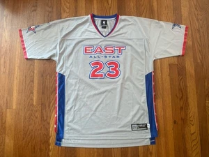 Vintage LeBron James Football Jersey XL Reebok 2005 NBA All-Star Game Y2K Cavs - Picture 1 of 5