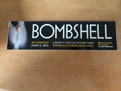 Bombshell Broadway Benefit Concert Sticker  - Image 1 of 2