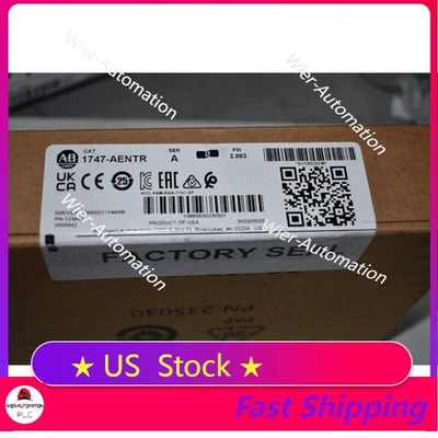1747-AENTR AB 1747AENTR EtherNet/IP Adapter Module NEW US Free Tax - Image 1 of 3
