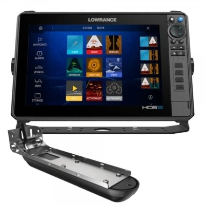 Lowrance HDS-12 PRO with Active Imaging HD 3-in-1 Transducer 000-15987-001 - Image 1 of 3
