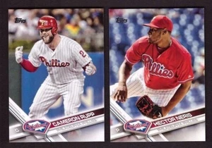 2017 Topps ~ PHILADELPHIA PHILLIES ~ 29 Card Team Set Series 1 2 with Update - Picture 1 of 4