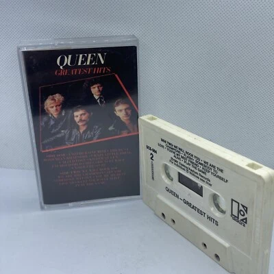 Queen Greatest Hits 1981 Cassette Tape Elektra 5C5-564 USA Import Rare - Image 1 of 4