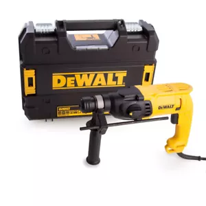 TRAPANO TASSELLATORE DEMOLITORE PERCUSSIONE SDS PLUS 22MM 710W DEWALT D25033K - Foto 1 di 1