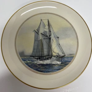 The Official Tall Ship Fine China Plate Collection Gladan - Sweden - Picture 1 of 8