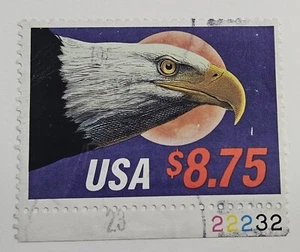 US Stamp Sc2394, $8.75 Eagle & Moon, Used F/VF CV$8.00 (504SP45) - Picture 1 of 1