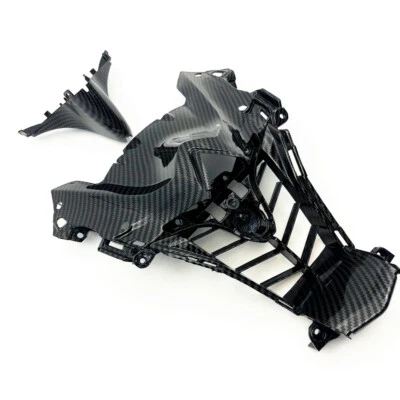Middle Front Upper Nose Fairing Cowl For YAMAHA YZF R6 2008-2016 Carbon Fiber - Image 1 of 4