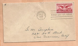 C40 FDC AIR MAIL ALEXANDRIA VA MAY 11,1949 - Picture 1 of 1