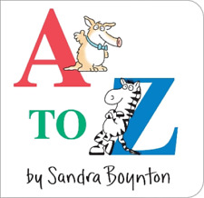 Sandra Boynton A to Z (Board Book) (UK IMPORT)