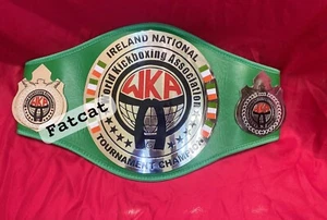 Replica Cintura WKA Ireland Nationals World Kick Boxing Wrestling Championship - Foto 1 di 4