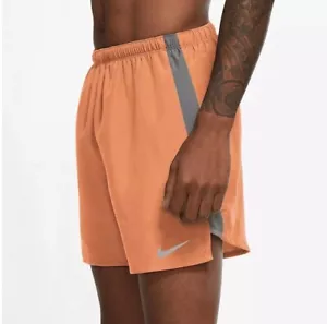 NWT Nike CZ9062-871 Challenger Brief-Lined Running Shorts Orange Mens XXL $35 🧡 - Picture 1 of 4