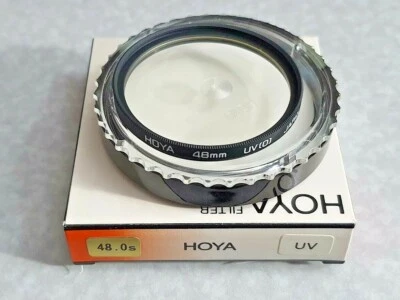 48mm Genuine OEM Hoya 48 mm UV Coated Glass Lens Protector Filter Japan Safety   - Image 1 of 4