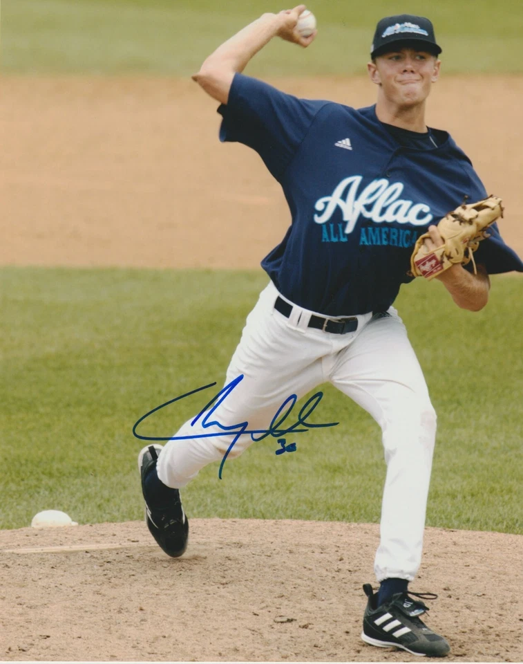 CHRIS TILLMAN HAND SIGNED AUTOGRAPH 8X10 PHOTO COA AUTO BALTIMORE ORIOLES - Image 1 of 1