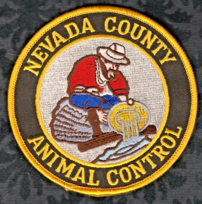 Patch de ombro controle de animais do condado de Nevada, Califórnia 100% garantido - Imagem 1 de 2