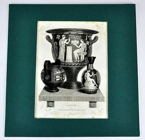 Estampado antiguo. Grabado por Henry Moses. Publicado por Rodwell y Martin, 1819. M6 - Imagen 1 de 1