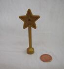 Rare Lego Duplo 5 Point Star Gold Wand For Castle Princess Prince King Queen
