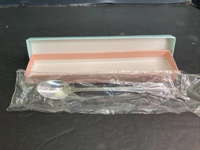 Oneida Silver Plated Infant Feeding Spoon CHALICE HARMONY 5.5 Inches NEW SEALED - Image 1 of 4