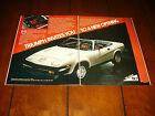 1979 Triumph Tr7   ***Original 2 Page Ad***