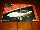 1979 TRIUMPH TR7   ***ORIGINAL 2 PAGE AD*** 