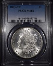 1883-CC Morgan Silver Dollar "PCGS MS66" *Free S/H After 1st Item*