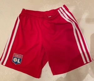 Olympique Lyonnais Adidas Soccer Shorts Youth size Small  - Picture 1 of 1