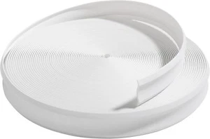 QPN White Vinyl 7/8" Insert Molding Trim Screw Cover RV Camper Travel Trailer... - Picture 1 of 5