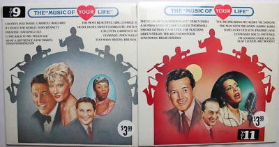 THE MUSIC OF YOUR LIFE VOL'S 9 & 11 [NEW LP] 12" RECORD VARIOUS COMPILATION - Image 1 of 4