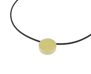 Anhänger 925 Silber 900 Gold Schichtblech Groß NEU Dosen Schmuck Handarbeit - Bild 1 von 5