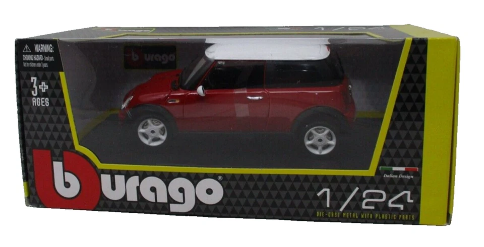 Burago 1:24 Die-Cast Mini Cooper - Image 1 of 1