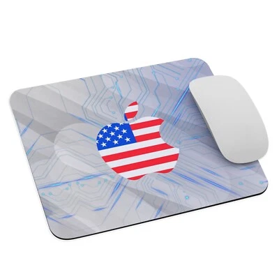 Alfombrilla de ratón Apple 9,5 x 7,75 pulgadas energía eléctrica Magic iMac iPhone calidad premium Foto 1 de 3