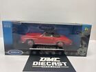 Welly 1955 Red Mercedes-Benz 190SL Die-Cast 1:18 Convertible Car Model RED