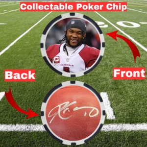 Kyler Murray - Arizona Cardinals - Sports Merch Poker Chip - signiert - Bild 1 von 2