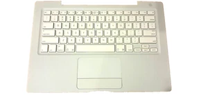 Original Macbook A1181 A1185 13" US Laptop Top Case Palmrest Keyboard White KY81 - Picture 1 of 4