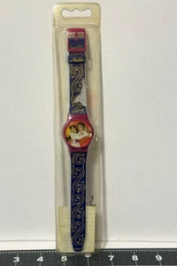 Vintage Kids Disney Aladdin & Jasmine Digital Watch (Not Tested) NIP - Picture 1 of 4