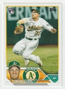 Conner Capel RC - Oakland Athletics (Baseball Card) 2023 Topps # 418 Mint - Picture 1 of 1