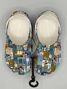 Neu mit Etikett M4 W6 Disney World 50th Anniversary Mickey Minnie Crocs DTP Celebration II - Bild 1 von 9