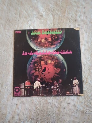 Iron Butterfly In-A-Gadda-Da-Vida Vinyl LP 1968 ATCO Records – SD 33-250 - Image 1 of 4