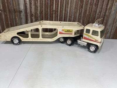 Vintage Nylint 'The Rig' Truck GMC Astro 95 Auto Transporter Semi Trailer  - Image 1 of 4