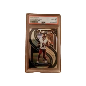 2024 Select Jayden Daniels Silver Prizm PSA 10 Gem Mint - Bild 1 von 2