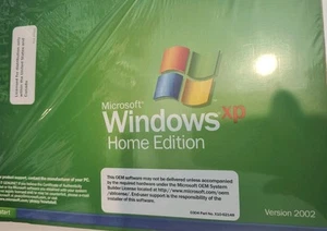 Microsoft Windows XP Home Edition 2002 CD Used - Picture 1 of 4