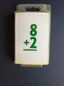Carte false per matematica - vintage - mai usate - Foto 1 di 2