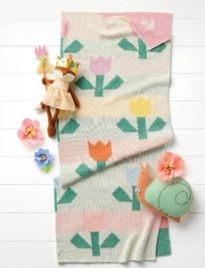 Pillowfort 48"x58" Tulip Knit Throw Blanket - Picture 1 of 2