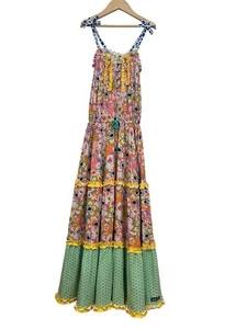 MATILDA JANE 10 TELL ME MORE TIERED MAXI DRESS The Adventure Begins Cottagecore - Picture 1 of 11