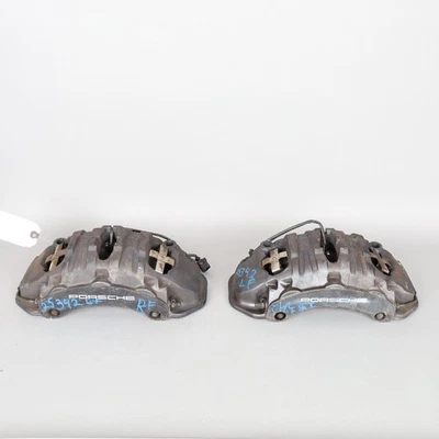 Pinzas de freno delanteras Brembo negras OEM usadas Porsche Cayenne 3.0/3.6 2011-2014 Foto 1 de 4