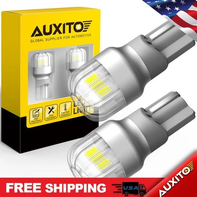 NEW Xenon AUXITO 921 6000K White 912 LED T15 Light Back Reverse up Light Lamps - Image 1 of 4