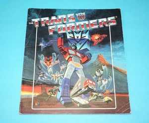 TRANSFORMERS G1 PANINI FIGURINI PICTURE ALBUM NOT COMPLETE 1986 HOLLAND HTF - Picture 1 of 10