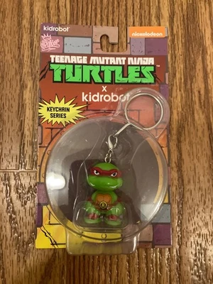 Teenage Mutant Ninja Turtles Raphael TMNT x Kidrobot 1.3" Mini-Fig Keychain - image 1 of 2