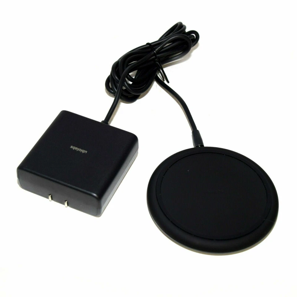 Ubiolabs Wireless Charging Pad Apple Android Qi Enabled Phones AWC1068SG - BLACK - Image 1 of 1