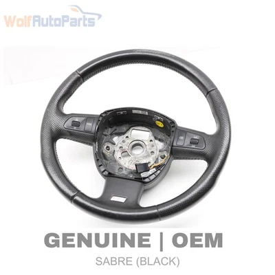 2005-2008 AUDI S4 - 3-Spoke Sport Steering Wheel 8E0419091EJ - Image 1 of 4