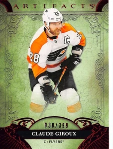 2020-21 Artifacts Ruby #131 Claude Giroux /399 - Picture 1 of 2