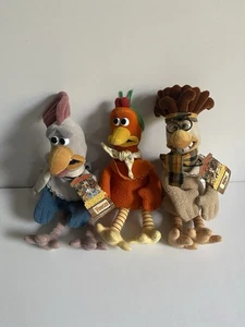 Chicken Run Fowler Ginger & Mac Plüschtier Kuscheltier 1999 Aardman Dreamworks - Bild 1 von 11